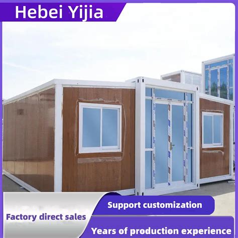 40 Foot Double Wing Foldable Expansion Housing For Residents Movable