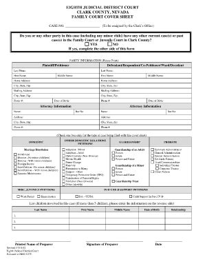 Fillable Online Clarkcountycourts Petition For Change Of Name Clark