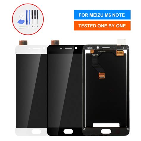 M6 Note LCD Screen Display Touch Screen Digitizer Assembly For Meizu