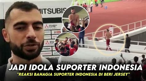 Wow Jordi Amat Jadi Idola Lihatlah Reaksi Suporter Timnas Indonesia