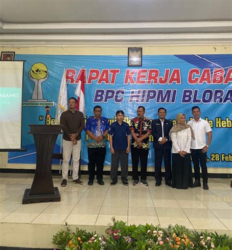 BPC HIPMI Blora Gelar Rapat Kerja Dan Resmikan Kantor HIPMI BLORA