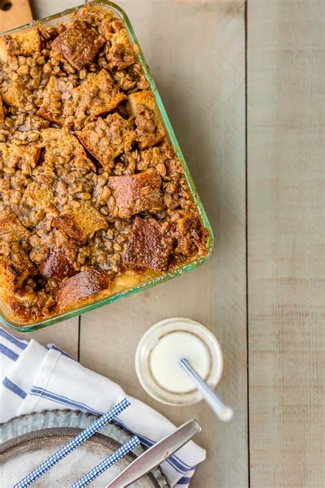 Caramel Apple Pie Bread Pudding Recipe The Cookie Rookie