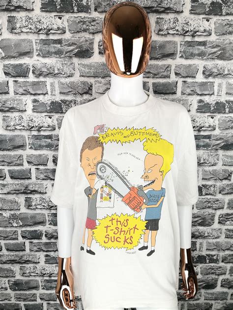 Beavis And Butthead 1994 Vintage T Shirt This Shirt Sucks Etsy