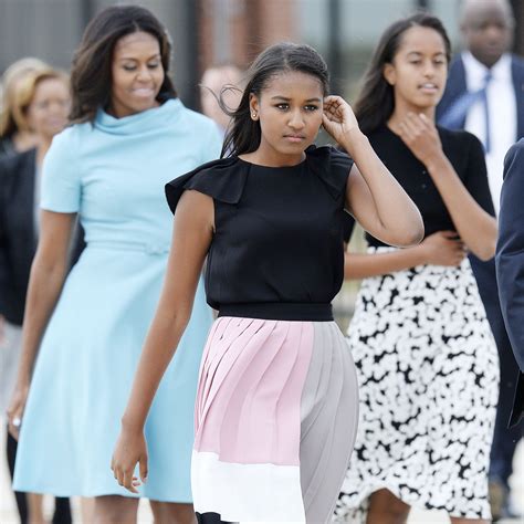 Michelle Obama and Her Daughters Through the Years - Essence