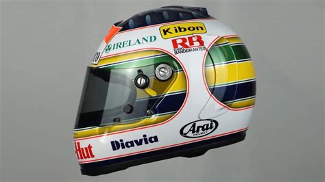 Rubens Barrichello Brazilian Gp Helmet Senna Tribute Youtube