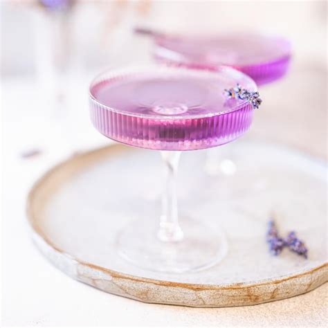 Lavender Martini Recipe Elle Gourmet