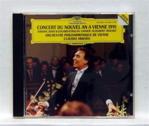 CLAUDIO ABBADO STRAUSS New Year S Concert In Vienna 1991 DGG CD Full