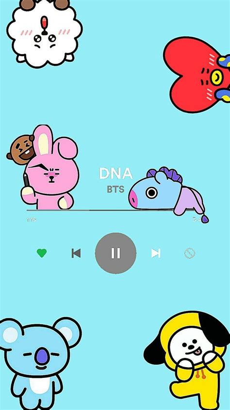 BTS BT21 Wallpapers - Wallpaper Cave