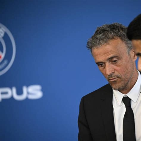 Luis Enrique sur un potentiel départ du PSG du Parc des Princes Le