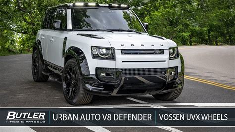 Urban Automotive Widetrack Land Rover Defender 22in Vossen UVX Wheels