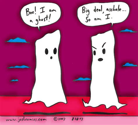 Scared Sheetless Paranormal Humor Big Deal A Hole