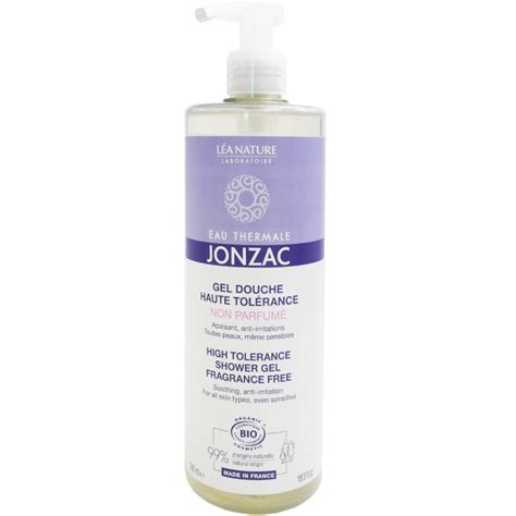 Jonzac Gel Douche Haute Tolerance Non Parfume Bio Ml