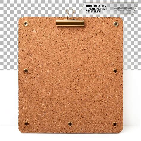 Corkboard A board made of cork used for pinning notes on transparent ...