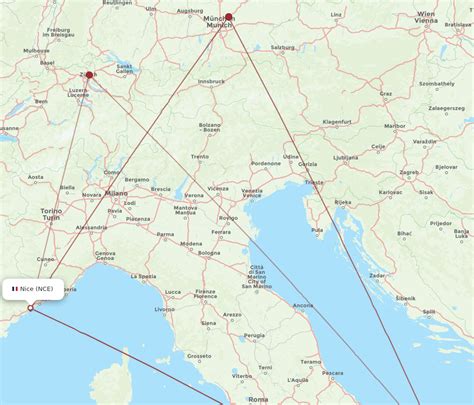 All Flight Routes From Nice To Bari Nce To Bri Flight Routes