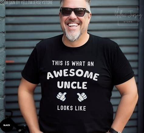 Awesome Uncle Shirt This Is What An Awesome Uncle Looks Like T Shirt