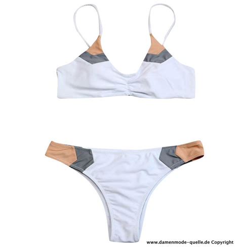 Neuheiten String Bikini Bademode In Wei Damenmode G Nstig