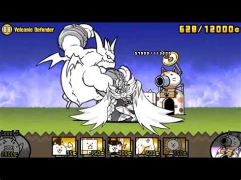 The Battle Cats Volcanic Defender Star Youtube