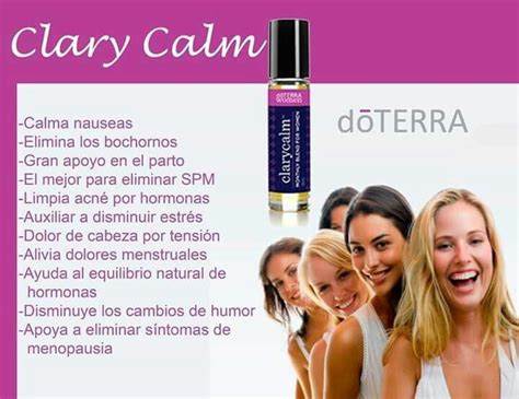 Clary Calm Aliviar Dolor Menstrual Recetas De Aceites Esenciales