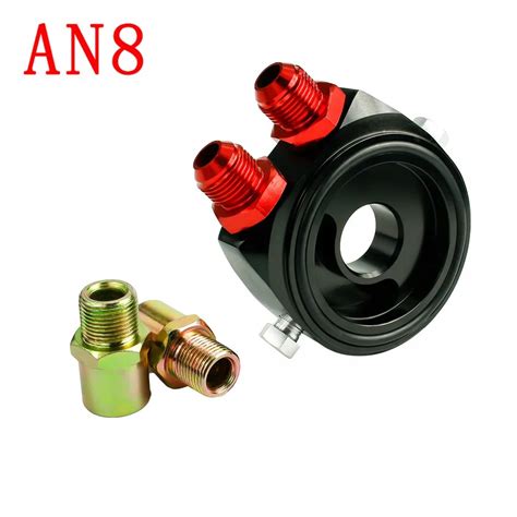 Car Aluminum Universal Oil Filter Sandwich Adapter For An An Oil