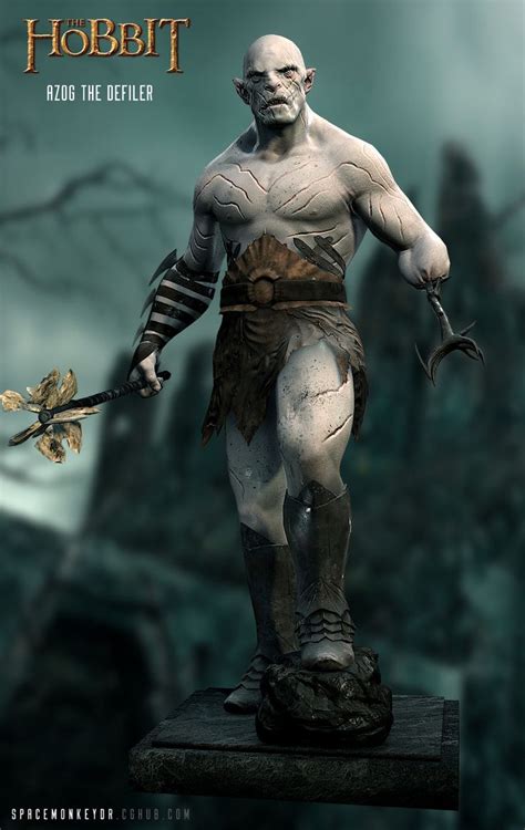 Azog The Defiler Realtime Render Azog The Defiler The Hobbit Scifi