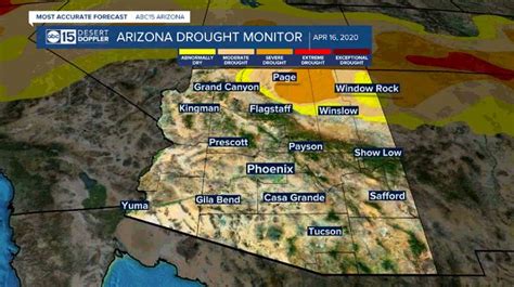 Drought Worsens In Arizona Over 50 In Exceptional Drought