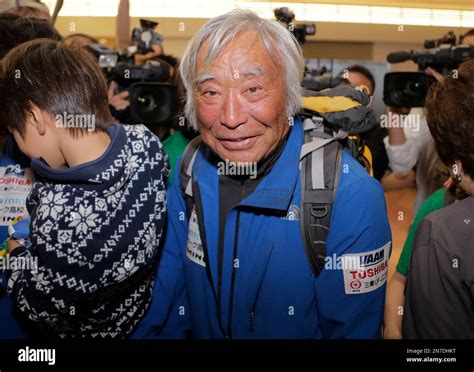 Eighty Year Old Japanese Climber Yuichiro Miura Who Became The Oldest