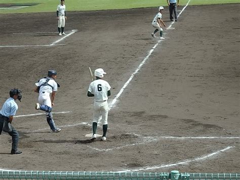 野球部～夏の大会初戦を勝利！（その2） 校長室より