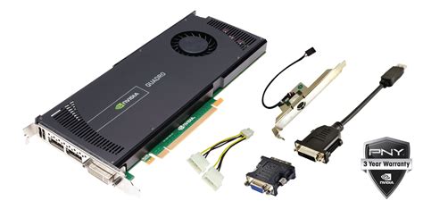 Nvidia Quadro By Pny Gb Gddr Pci Express Gen X Dvi I Dl