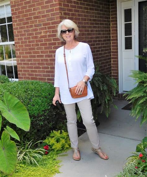 Fifty Not Frumpy Khaki And White Over 50 Womens Fashion Fashion