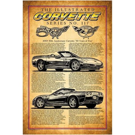 50th Anniversary Corvette Etsy