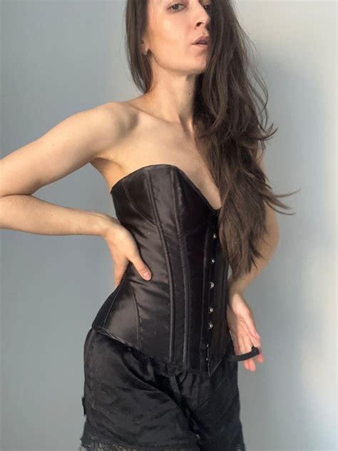 Black Classic Agent Provocateur Corset Gem