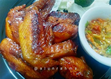 Resep 15 Ayam Bakar Madu Sayap Oleh Alun Rahma Cookpad