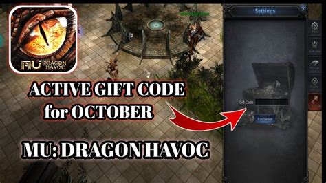 ACTIVE GIFT CODE FOR MU DRAGON HAVOC For OCTOBER YouTube