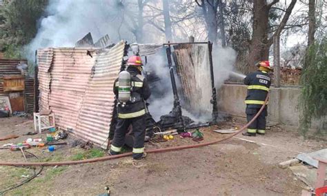 Un Incendio Afect Una Precaria Vivienda Y Las P Rdidas Fueron Totales