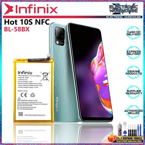 Battery For Infinix Hot S Nfc Model Bl Bx Shopee Philippines