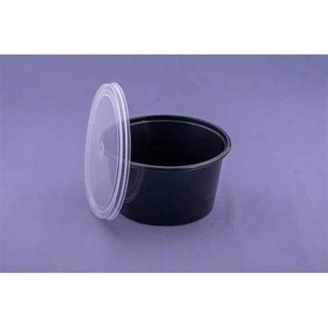 Hazel Circular Ml Polypropylene Food Packaging Container At Rs