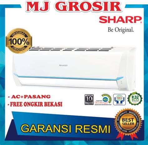 Jual AC SHARP AH A 05 SAY PASANG R32 THAILAND ECO JETSTREAM Di Lapak