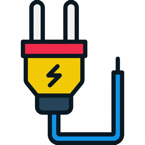 Plug Power Electricity Connect Wire Icon Download On Iconfinder