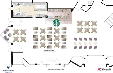 Starbucks Floor Plan Design