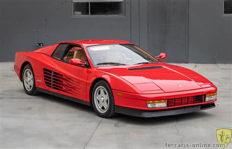 1988 Ferrari Testarossa 75740 Ferraris Online