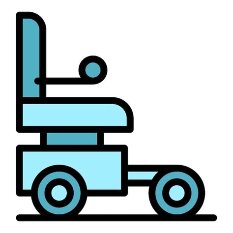 Premium Vector Health Electric Wheelchair Icon Outline Vector Power