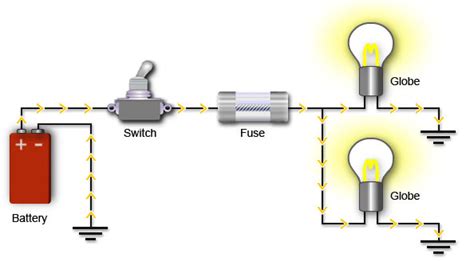 Diagram Of A Closed Electrical Circuit Circuit Diagram