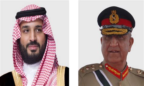 Saudi Crown Prince Confers Order Of King Abdulaziz On Coas Gen Bajwa