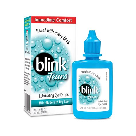 Blink Tears Lubricating Eye Drops Mild Moderate Dry Eye 1 Fl Oz