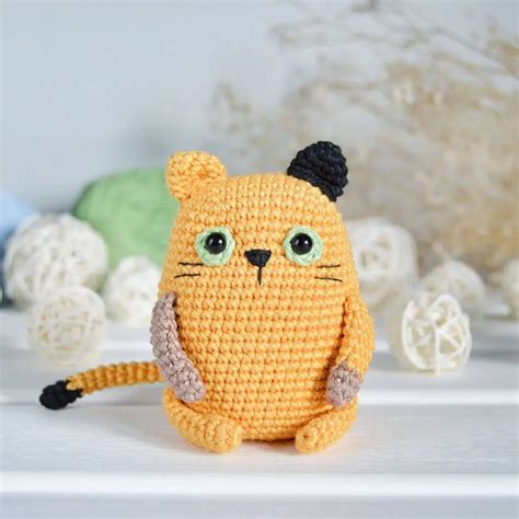 Gatinho Amigurumi Croche Uma Arte