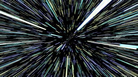 Space Light Speed Travel Hyperspace Stock Animation | 11462726