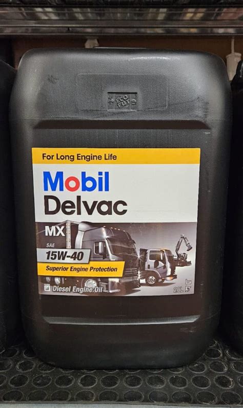 Olio Motore W Mobil Delvac Mx Omb Officina Meccanica Bozzato