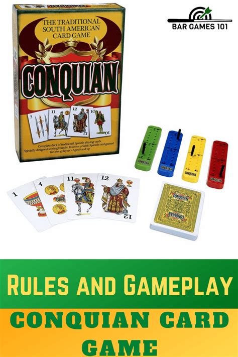 Conquian Card Game Rules - Printable Cards