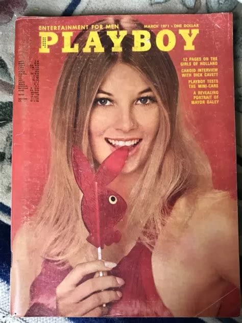 Playboy Magazin M Rz Mini Autos M Dchen Von Holland Cavett