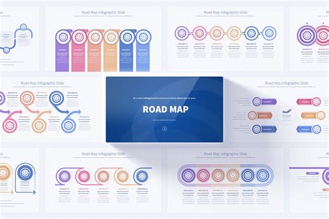 Road Map PowerPoint Slides | Presentation Templates ~ Creative Market